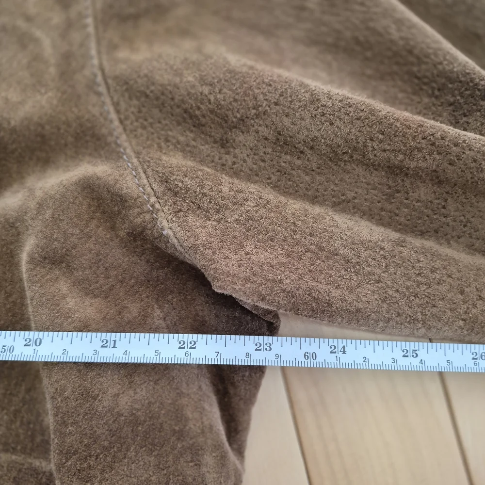 Brown Suede Button-Front  Jacket W2W - Picture 3 of 11